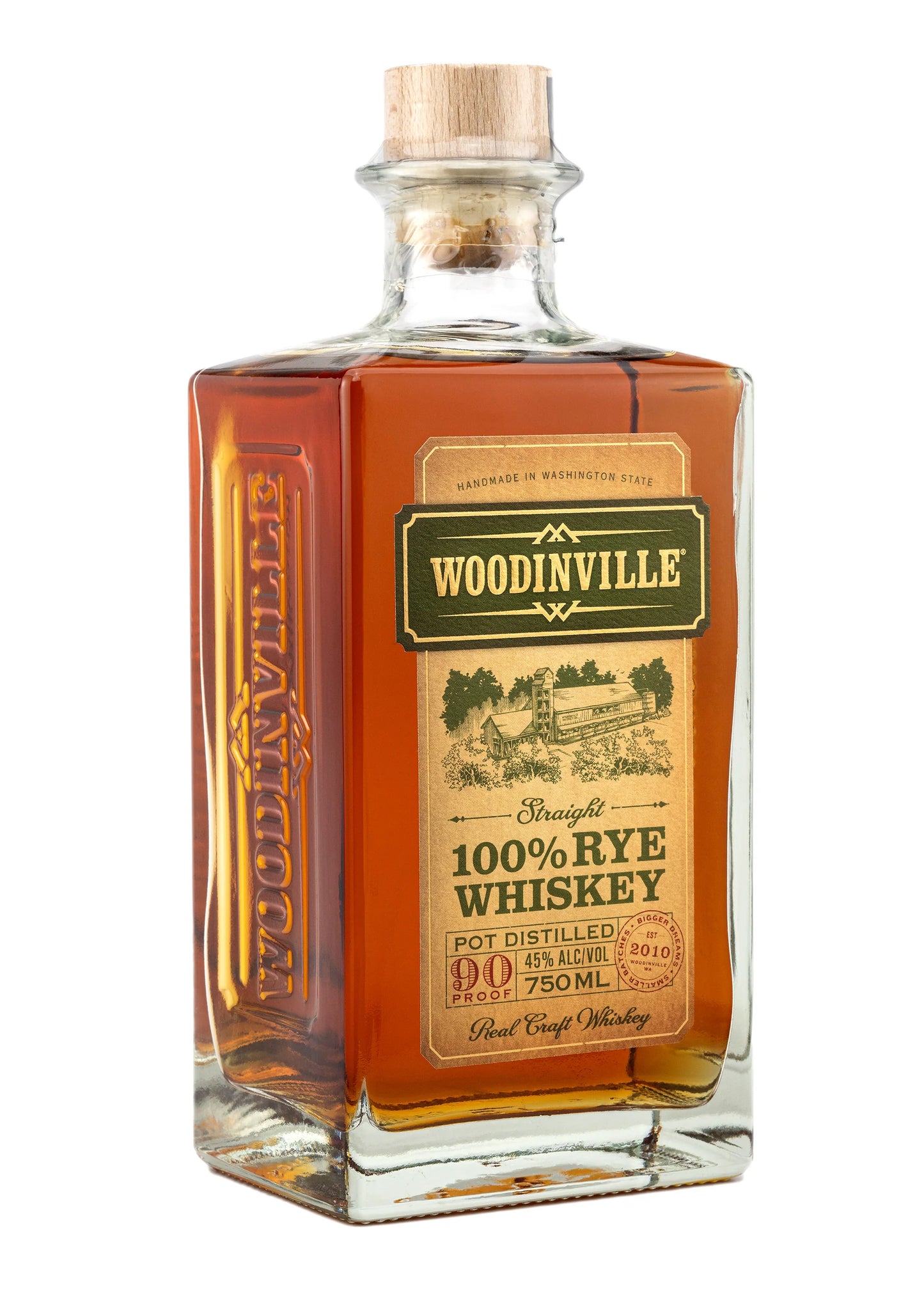 Woodinville 100% Rye Whiskey