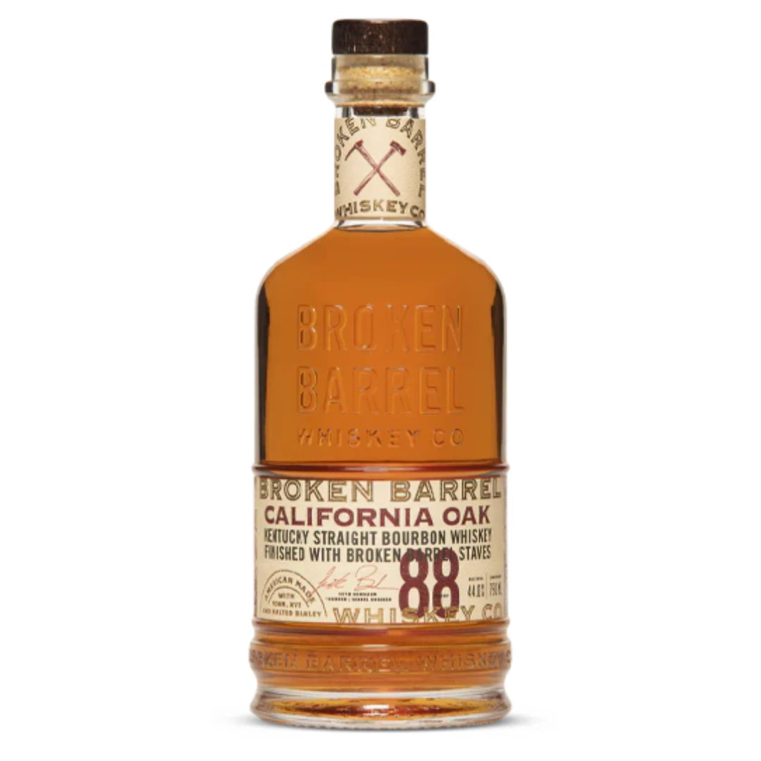 Broken Barrel California Oak Bourbon Whiskey