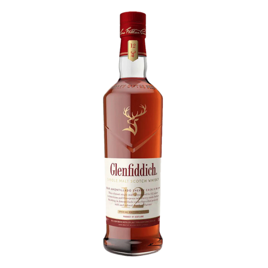 Glenfiddich Aged 12 Years Sherry Cask Finish Single Malt Scotch Whisky