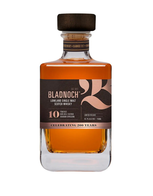 Bladnoch Lowland Single Malt Scotch Whiskey 10 Years