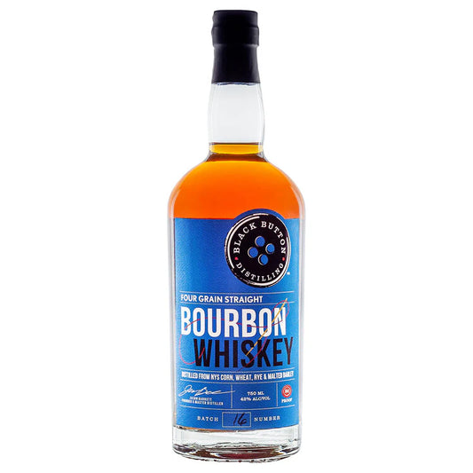 Black Button Distilling Four Grain Straight Bourbon Whiskey